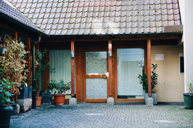 Würzburg Ferienwohnung in der Pleich (Nähe alter Kranen): Eingang