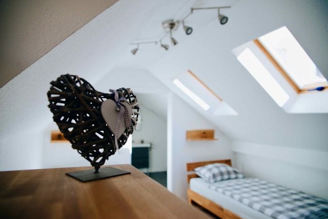 Würzburg Ferienwohnung in der Pleich (Nähe alter Kranen): Schlafzimmer (1)