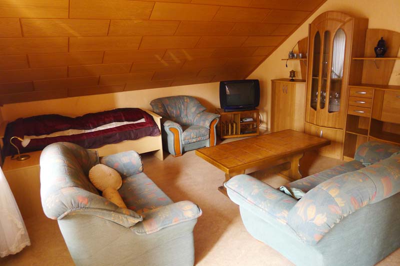 Giebelstadt Ferienwohnung Konrad: Wohnzimmer