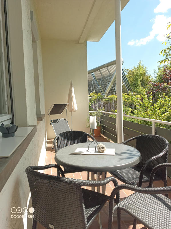 Randersacker Gästehaus am Main: Balkon